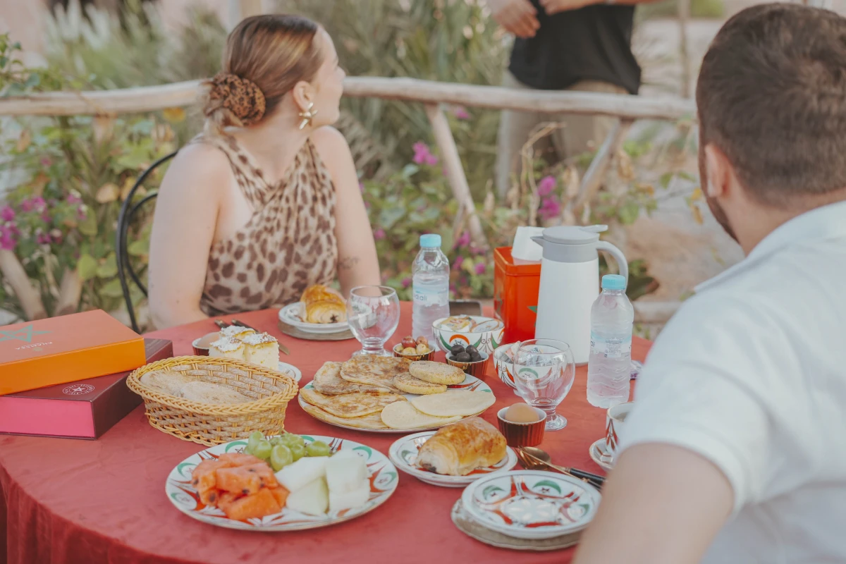 Berber breakfast Marrakech