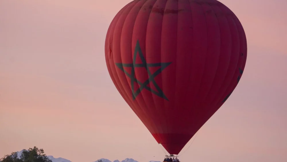 Marrakech en globo aerostático