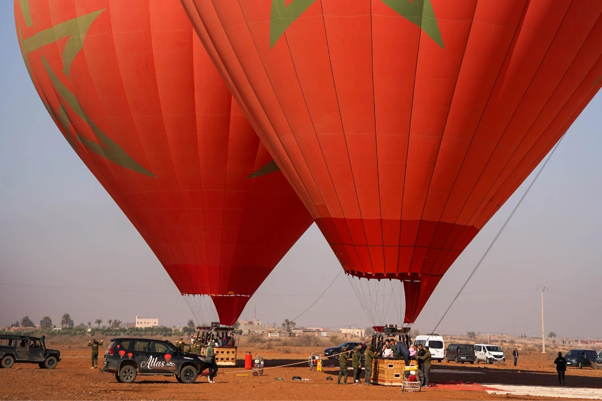 Paseo en globo aerostático