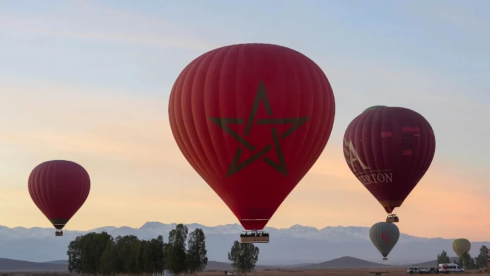 aventura en globo aerostático marroquí