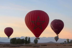 aventura en globo aerostático marroquí