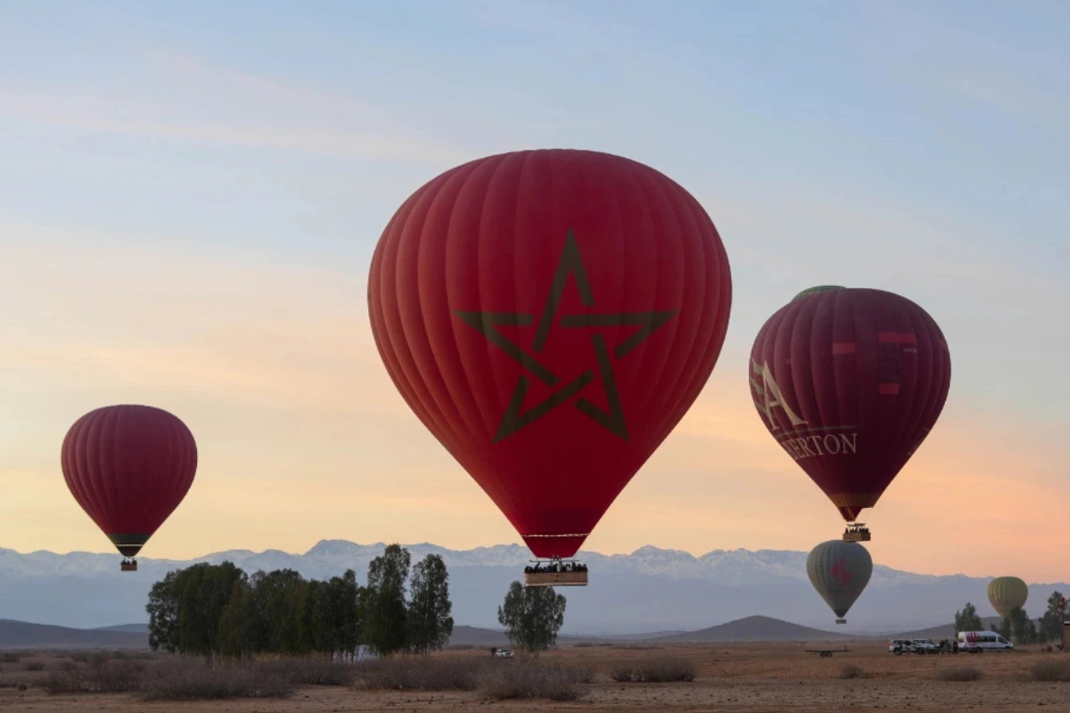 aventura en globo aerostático marroquí