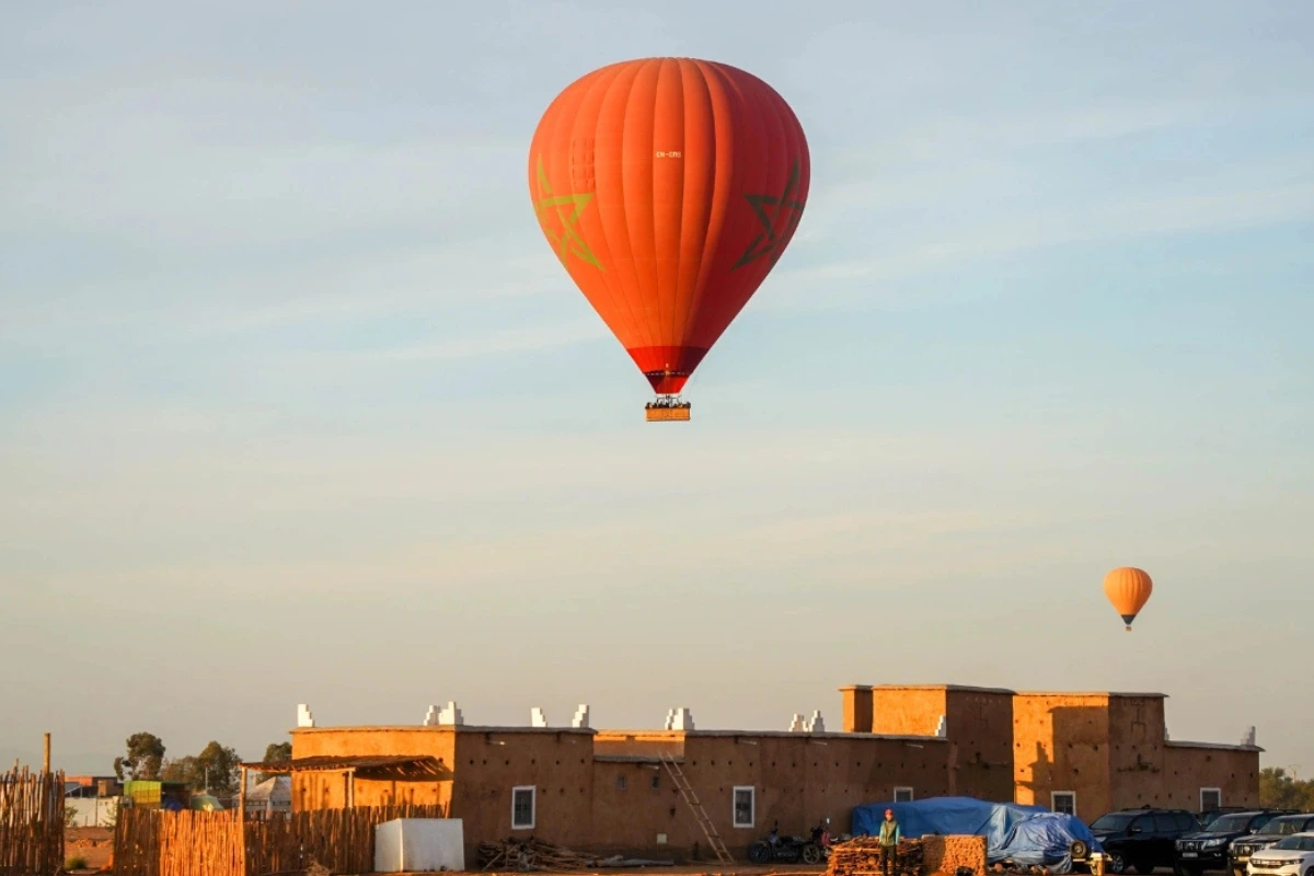 vuelo en globo sobre Marruecos