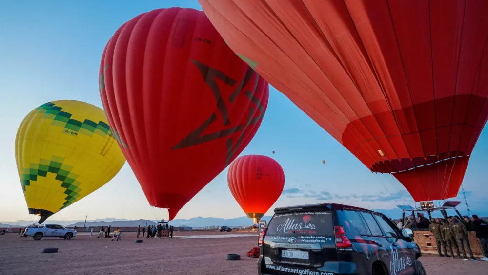 montgolfière Marrakech avec transfert inclus